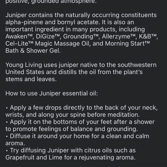Young Living Juniper 15ml - Picture 2 of 3